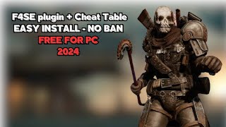 How to Install F4SE for Fallout 4 PC  Cheat Table [upl. by Burley]