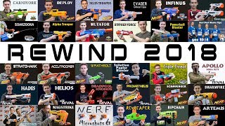 Nerf Rückblick 2018 alle Videos diesen Jahres  Magicbiber deutsch [upl. by Feldt458]