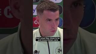 Coleman aims cheeky DIG at Rice amp Grealish over Ireland representation 😅 [upl. by Natica]