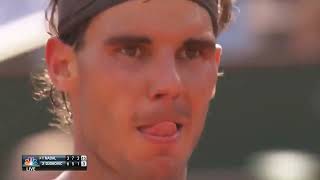 RG Final 2014 Nadal vs Djokovic Highlights [upl. by Erehc]