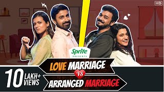 Love Marriage vs Arranged Marriage  Rajdeep  Ayendri  Sreejita  Debraj  Sprite  SVF Stories [upl. by Corella819]