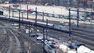 Railfanning Philadelphia 30th Street Station [upl. by Danika]