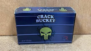 Crack Bucket  3 stuks  China Red Vuurwerk [upl. by Navada177]