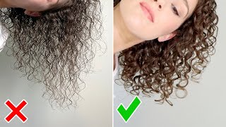 8 Mistakes that Cause Stringy Curls  How to Get Clumps [upl. by Hploda]