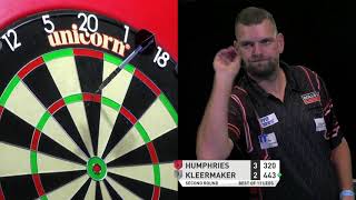 INCREDIBLE FINISHING Humphries v Kleermaker  PDC Summer Series Day Four  Second Round [upl. by Lemon995]