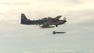 Embraer A29 Super Tucano tested by USAF in 2017 [upl. by Mcneely]