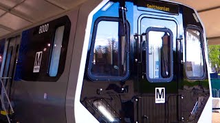 The New WMATA Metro 8000 Series Hitachi Railcar Mockup Tour [upl. by Zahara593]