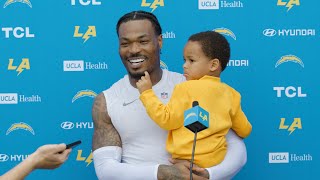 Derwin James On Preparing For Justin Fields amp Steelers  LA Chargers [upl. by Mikol]