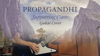 GG Guitar Cover PROPAGANDHI  Supporting Caste [upl. by Ennaecarg]