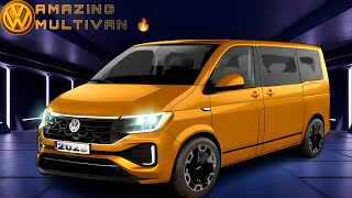 Amazing MultiVan🔥 NextGen 2025 Volkswagen Transporter [upl. by Wolfson]