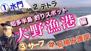 絶対釣れる場所、それは【大野漁港】知多半島で大人気！調査しました [upl. by Terena]