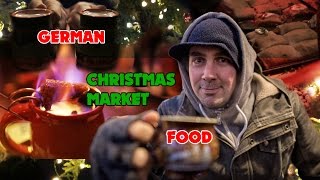 German Christmas Market Food [upl. by Mervin]