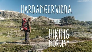 Solo hiking Hardangervidda Norway [upl. by Arlen]