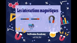 les interactions magnétiques part 1  3ème math  science  technique et info [upl. by Jesh]