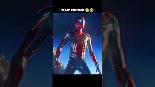 Tony Stark gives new suit to Peter Parker to protect him 🥶🔥 shorts ytshorts marvel [upl. by Dlareme]