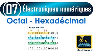 007 Électronique numérique Octal et Hexadécimal [upl. by Fasano]