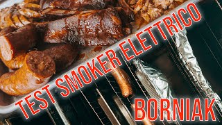 Pulled Pork Ribs e Cheddar Jalapeno in uno Smoker Elettrico  Borniak Smoker [upl. by Erimahs]