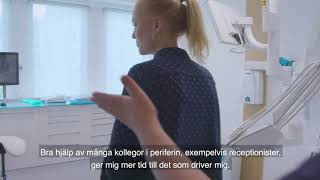 Tuula arbetar som tandsköterska på Aqua Dental [upl. by Emmie]