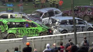 2023 Fonda Fair Evening Demo Derby Heat 4 Vans [upl. by Sherri]