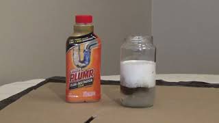 Drain Cleaner Foam [upl. by Berkley]