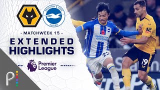 Wolves v Brighton  PREMIER LEAGUE HIGHLIGHTS  1152022  NBC Sports [upl. by Paton894]