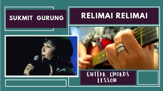 Relimai Relimai  Sukmit Gurung Guitar Chords Lesson  NRK [upl. by Ydnahs]