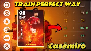 Nominating Contract Casemiro Best Training Guide 😍  efootball 2025 🔥 [upl. by Burger]