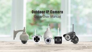 Sricam Outdoor Series IPCam Setup Video [upl. by Ecienal216]