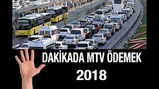 İNTERNET VERGİ DAİRESİNDEN KREDİ KARTIYLA MTV NASIL ÖDENİR [upl. by Ayram]