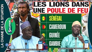 CAN 2024 LE SENEGAL DANS LA POULE DE LA MORTBAYE PARLE DE T ATOUBA LE JOUEUR CAMEROUNAIS [upl. by Enaffit544]