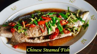 Chinese Steamed Fish [upl. by Ecart447]