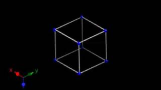 Crystallography Rhomobohedral lattice One of the 14 Bravais lattices [upl. by Caddric]