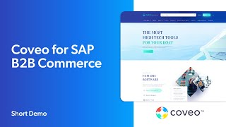 Coveo for SAP B2B Commerce [upl. by Auston108]