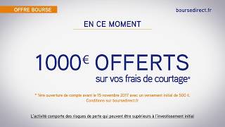 En ce moment 1000€ de courtage offerts profitezen [upl. by Itsim]