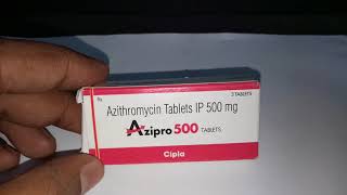 Azipro 500 MG Tablet  Uses side effects substitutes in hindi [upl. by Iror]