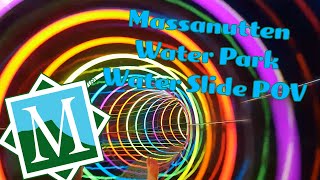 Massanutten Resort Waterpark Water Slide POVs [upl. by Nita]