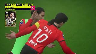 eFootball 2024  R Baggio  Goal 0205 crazy goal with a perfect assist from H Hateboer [upl. by Thadeus]