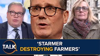 “We’re Facing The End Of Our Industry”  Farmers Vs Keir Starmer [upl. by Eliezer154]