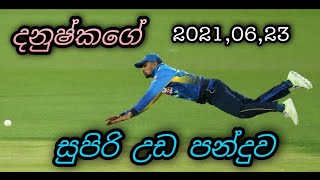 DHANUSHKA GUNATHILAKA SUPER CATCH [upl. by Slotnick216]