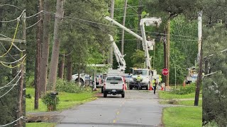 Entergy Louisiana working to restore power across southeast Louisiana [upl. by Bailey642]