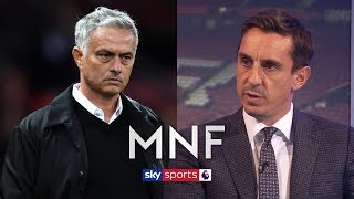 Does Gary Neville think Man United should sack Jose Mourinho  MNF [upl. by Aihk481]