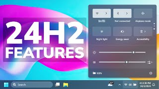 Windows 11 24H2  All New Features Full Release Review [upl. by Selie]