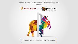 NSDL eGov is now Protean eGov Technologies Limited [upl. by Adallard]