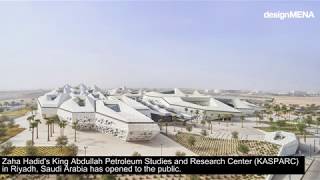 Zaha Hadids crystalline KAPSARC research centre opens to public [upl. by Halla257]