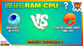 Gameloop VS Tencent Gaming Buddy Not Just FPS Comparison  Which Use Less Resources GAMELOOP vs TGB [upl. by Johnstone]