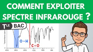 Comment exploiter un spectre infrarouge  🎯 BAC  Terminale spécialité Physique Chimie [upl. by Wolfort]