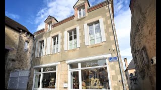 Flexible retail space and home for sale in the Creuse France  Ref BVI75921 [upl. by Yeldah941]