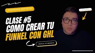 5 Como crear tu funnel con GHL [upl. by Inoek]