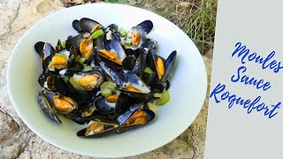 Moules au Roquefort  Recette pour les Gourmands  La Mer et le Fromage [upl. by Ericha110]