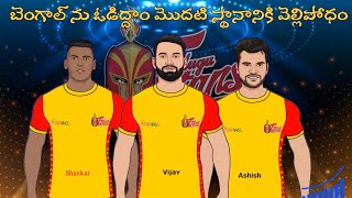 Bengal warriorz VS Telugu Titans  Bengal ni odidaam  Pro Kabaddi season 11 kabaddi  spoof😀 [upl. by Kirtap]